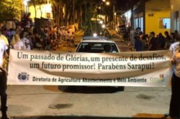 Foto - Sarapuí 147 anos! Desfile Cívico, resgata a história da cidade desde a fundação por Capitão Luis Vieira