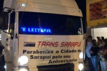 Foto - Sarapuí 147 anos! Desfile Cívico, resgata a história da cidade desde a fundação por Capitão Luis Vieira