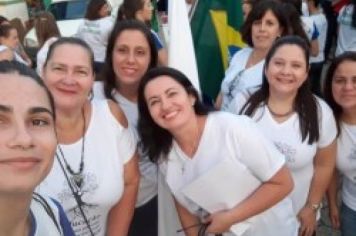 Foto - Sarapuí 147 anos! Desfile Cívico, resgata a história da cidade desde a fundação por Capitão Luis Vieira