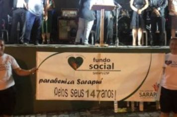 Foto - Sarapuí 147 anos! Desfile Cívico, resgata a história da cidade desde a fundação por Capitão Luis Vieira