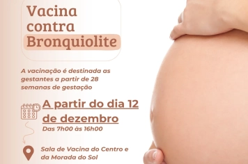 Vacinação contra a bronquiolite
