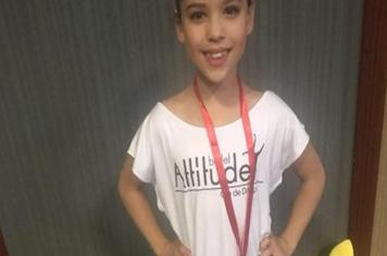 Aluna do Projeto Cras de Ballet fica em 3º Lugar no 13º Fest Art.