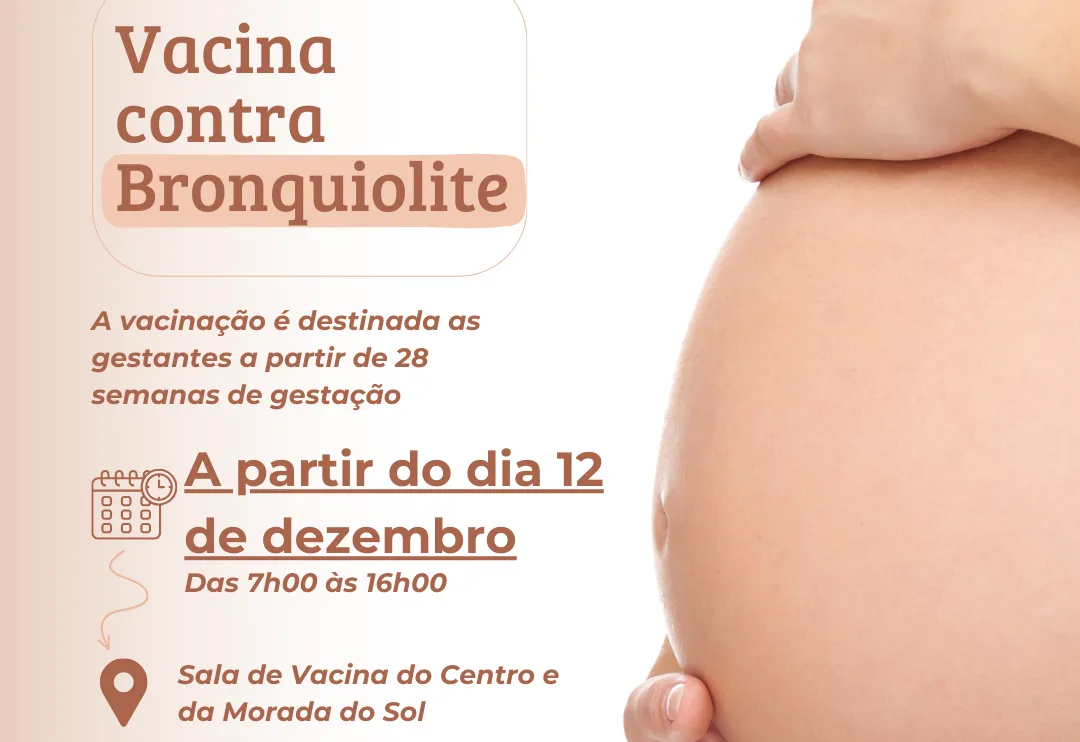 Vacinação contra a bronquiolite