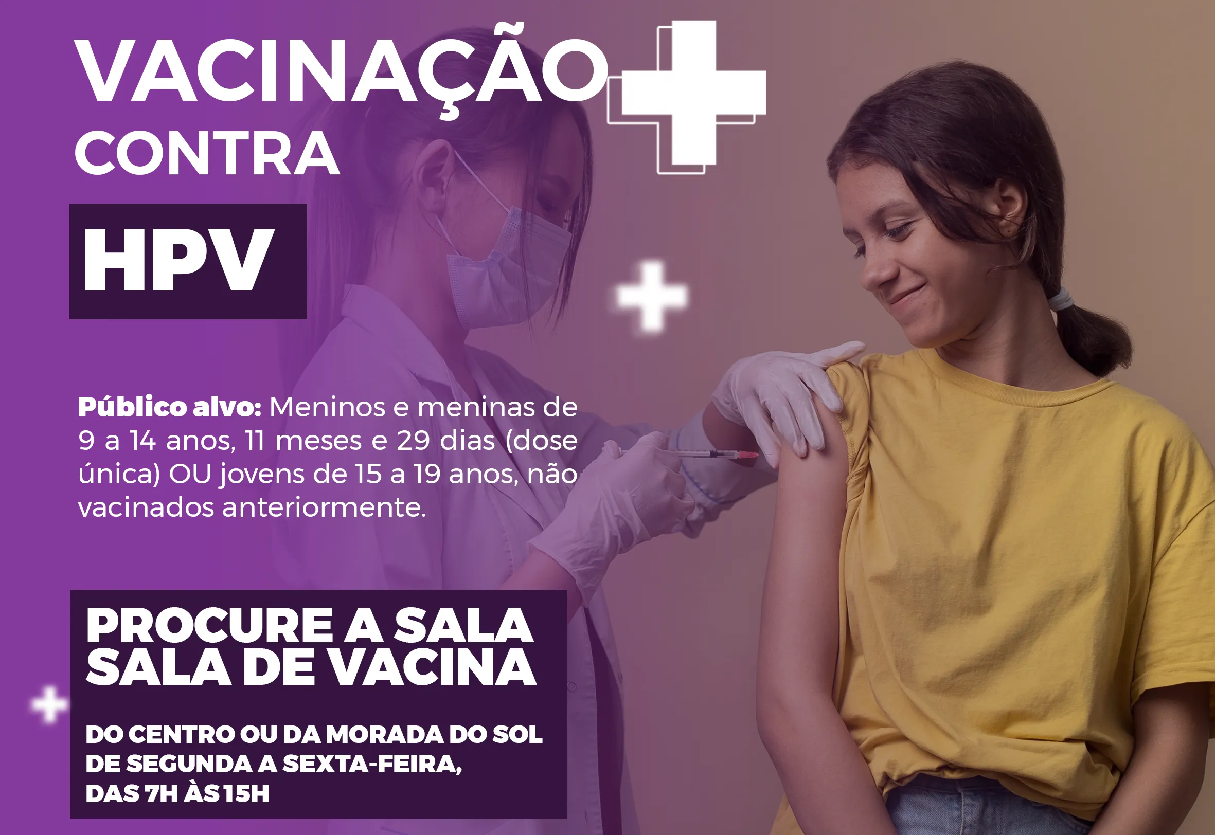 Vacinação contra o HPV