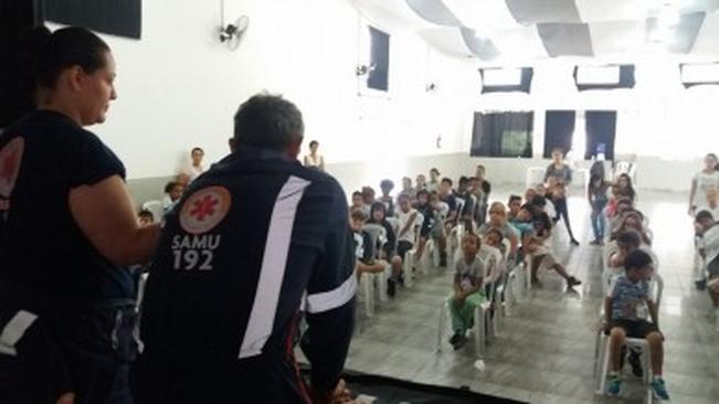 Cerca de 100 crianças participam do Projeto Samuzinho