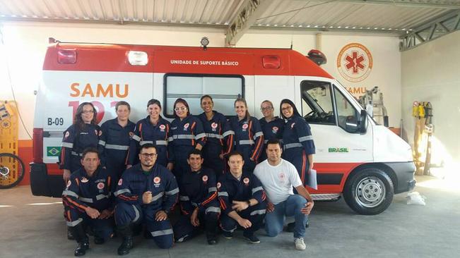 SAMU REALIZA TREINAMENTO PARA SOCORRISTAS