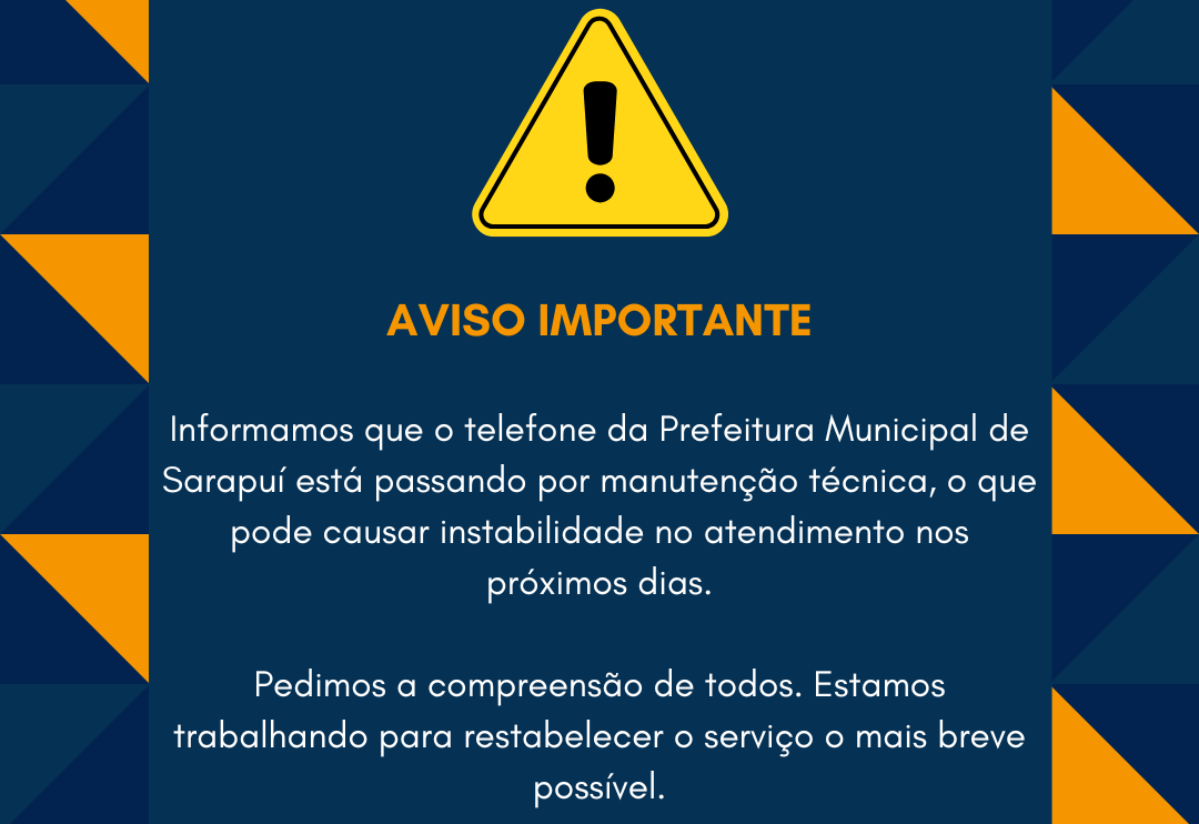 AVISO IMPORTANTE