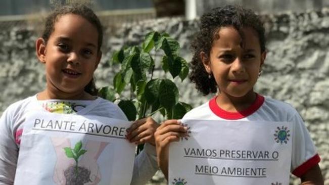 Alunos da EMEIF Celina Tereza Holtz Leme participam de encerramento do projeto “Meio Ambiente”