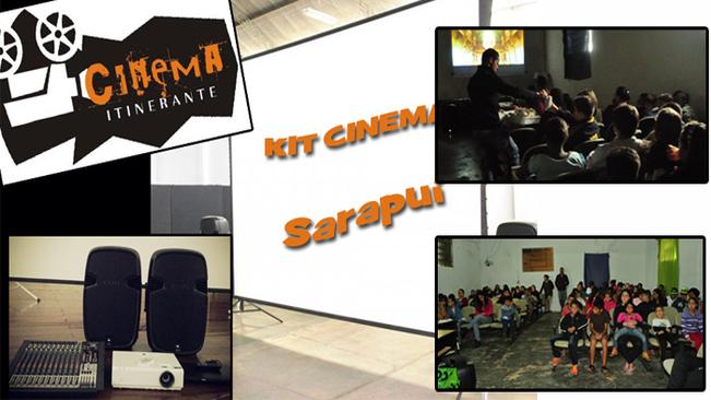 1ª Sessão do nosso cinema itinerante