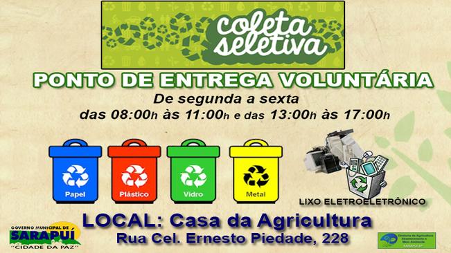 COLETA SELETIVA – PEV